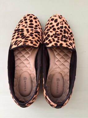 Birdies Leopard Slip-On Loafers